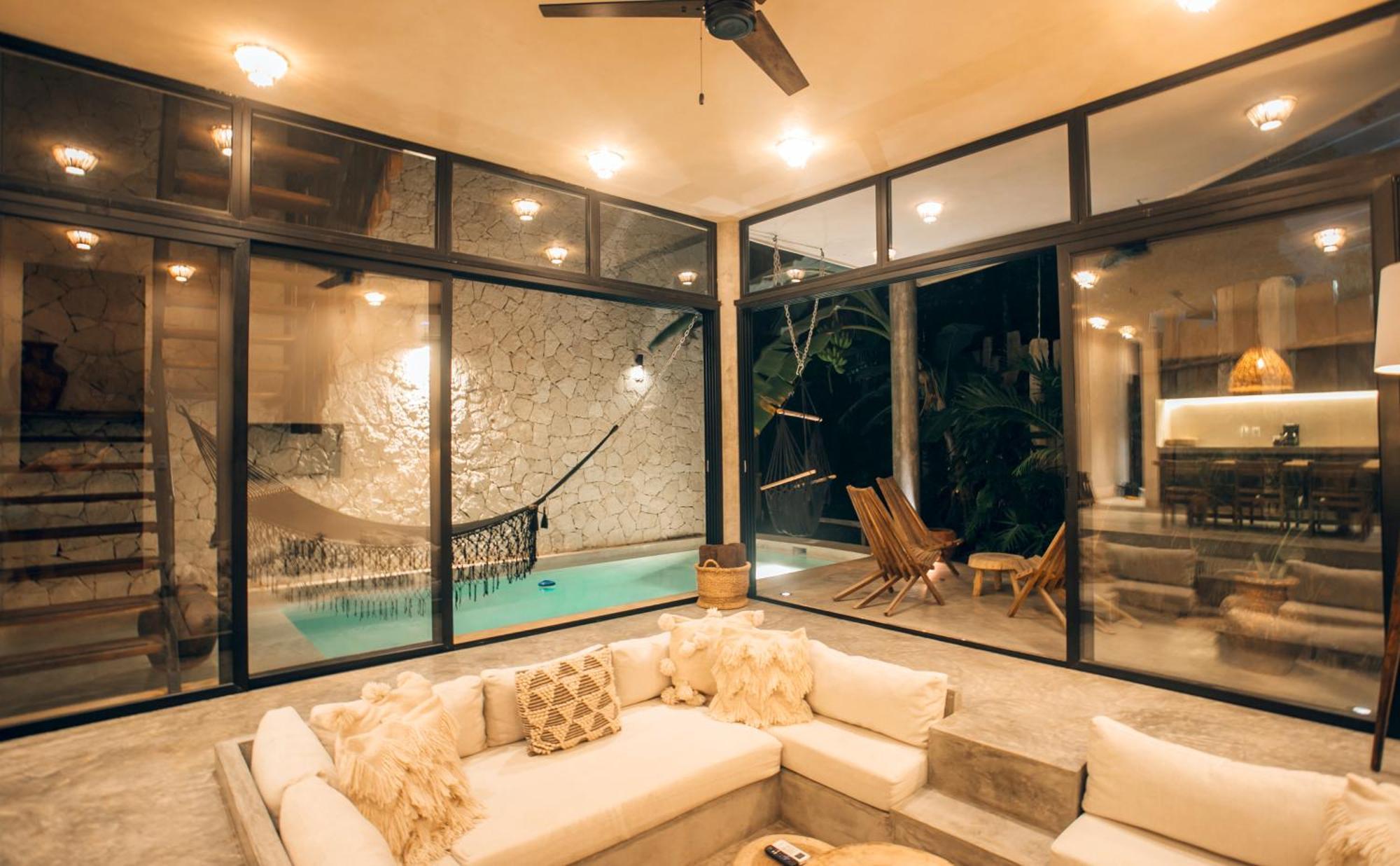Jungle Rooftop Round -priv Pool-bathtub 2a Villa