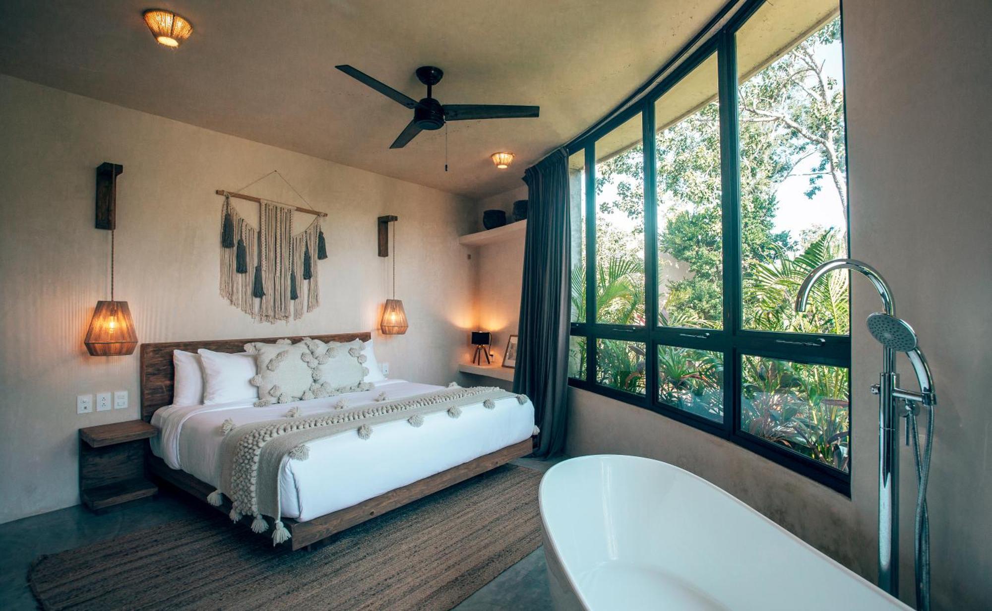 Villa Jungle Rooftop Round -priv Pool-bathtub 2a *