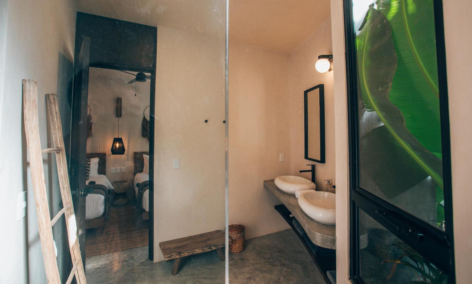 Jungle Rooftop Round -priv Pool-bathtub 2a * Tulum