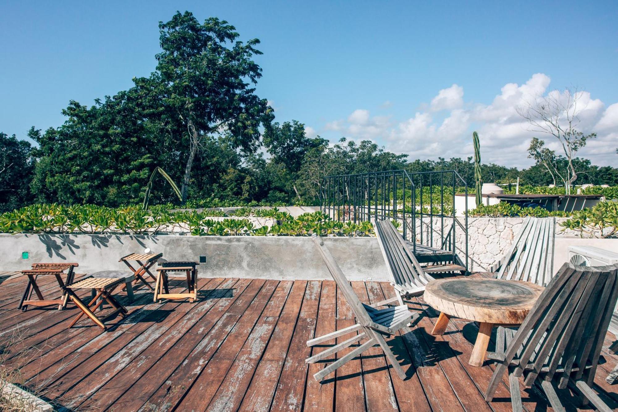Jungle Rooftop Round -priv Pool-bathtub 2a Tulum