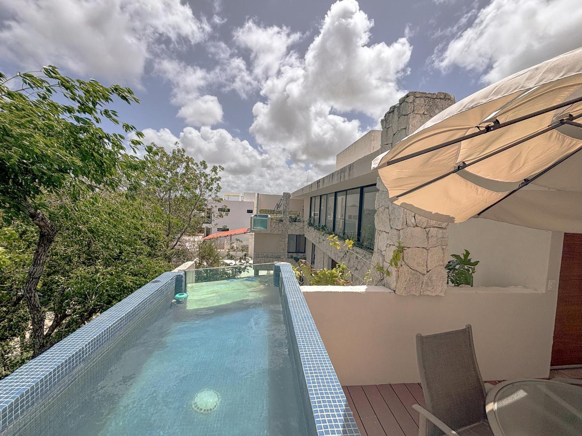 Apartment Penthouse De Dos Pisos Con Alberca Privada En La Veleta Tulum